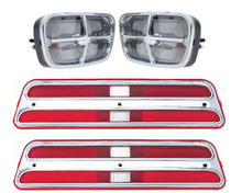 Load image into Gallery viewer, OER Tail Lamp Lens and Park Lamp Assembly Set For 1969 Pontiac Firebirds
