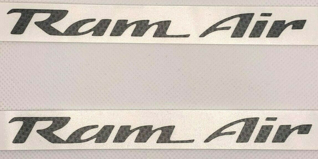 Carbon Fiber Ram Air Overlay Decal Set 1993-2003 Pontiac Firebird/Trans AM