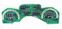 Load image into Gallery viewer, Intellitronix Teal LED Digital Gauge Cluster 1991-1992 Chevy Camaro Models
