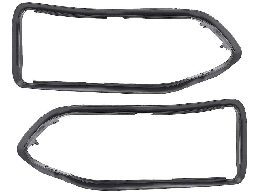 OER Molded Rubber Tail Light Close Out Filler Gasket Set For 1974-1977 Camaro