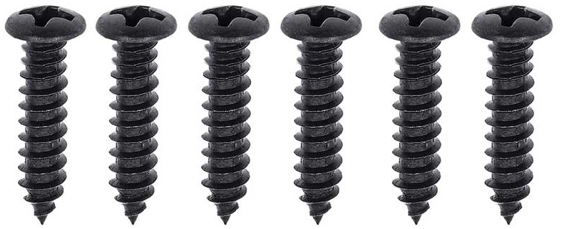 OER Headlamp Bezel Screw Set For 1967-1968 Chevy Camaro Without Hidden Headlamps