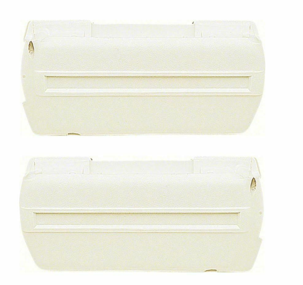 OER Ivory White Standard Arm Rest Base Set 1968-1972 GTO Chevelle 442 Skylark