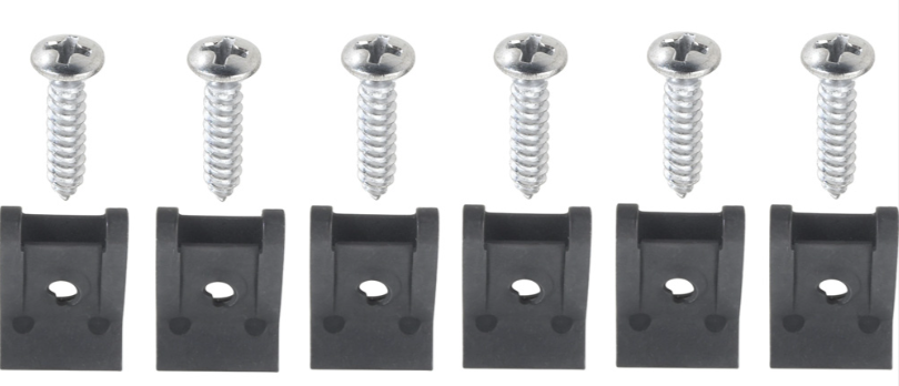 OER Headlamp Bezel Hardware Set For 1974-1977 Chevy Camaro RS & Standard Models