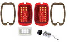 Load image into Gallery viewer, United Pacific 27 LED Sequential Tail Light Set 1937-38 Chevy Car/1940-53 Truck
