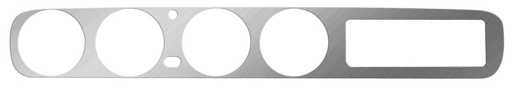 RestoParts Aluminum Dash Bezel Insert For 1965 Pontiac GTO LeMans and Tempest