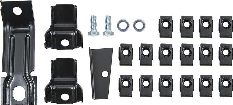 OER Radiator Support Bracket and Hardware Set 1973-1976 Firebird and Trans AM