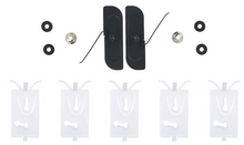 Load image into Gallery viewer, OER 3 Piece Cab Molding Set With Black Stripe For 1973-1980 Chevy Pickup Trucks
