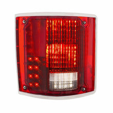 Load image into Gallery viewer, United Pacific Sequential LED Tail Lamp Set W/ Trim 1973-87 Chevy and GMC Truck
