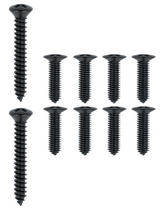 Load image into Gallery viewer, Door Jamb Sill Plate Black Screw Set 1982-1992 Firebird/Trans AM and Camaro
