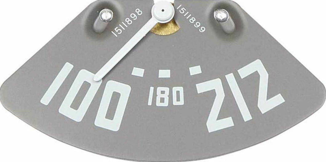 OER Temperature Gauge 100-212 Degrees 1950-1953 Chevy Pickup Truck 6 Cyl Engines