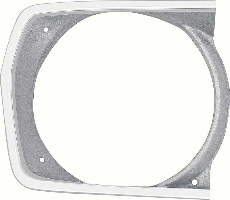 OER Argent Silver Right Hand Headlamp Bezel 1971-1972 Valiant Duster and Scamp