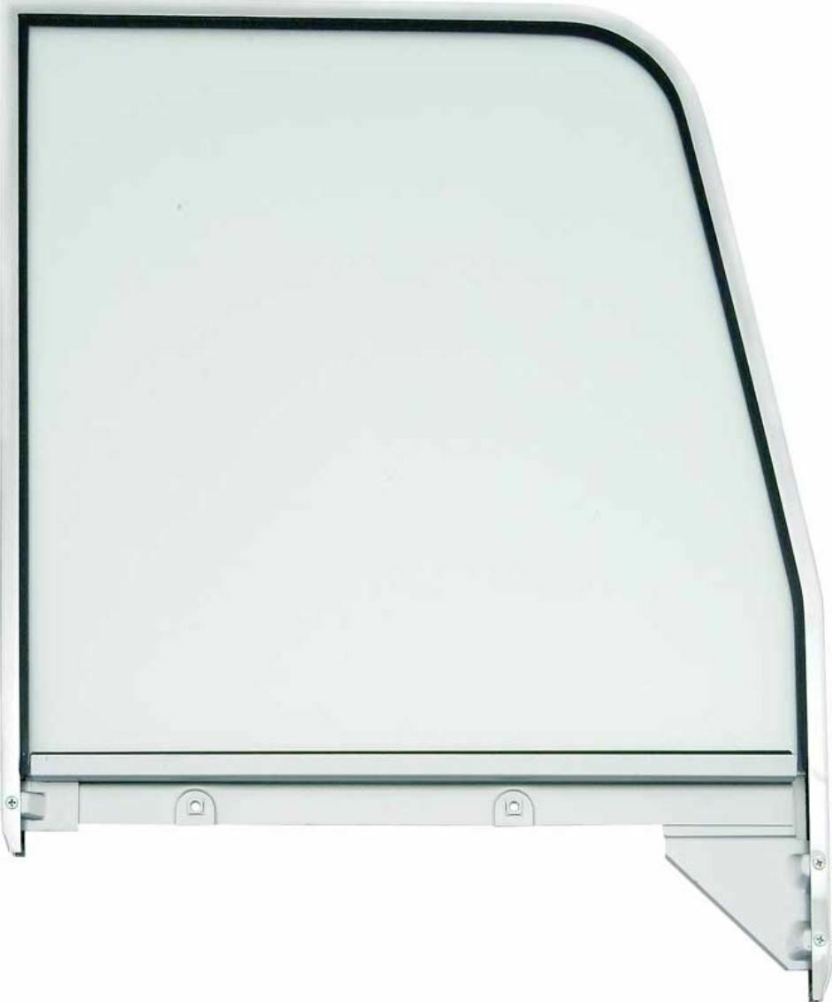 OER 14134 Right Hand Clear Door Glass With Frame 1955-1959 Chevy and GMC Truck