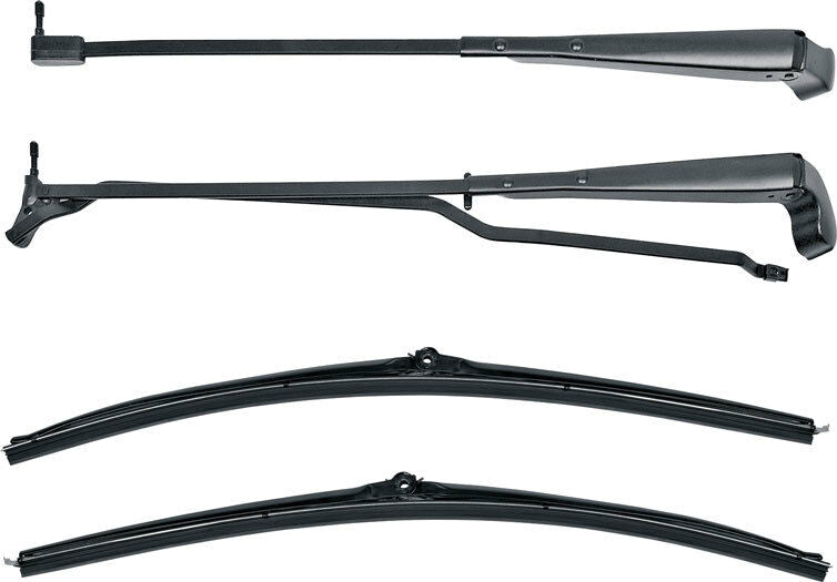 OER Recessed Black Wiper Arm & Blade Set For 1970-1981 Firebird and Camaro