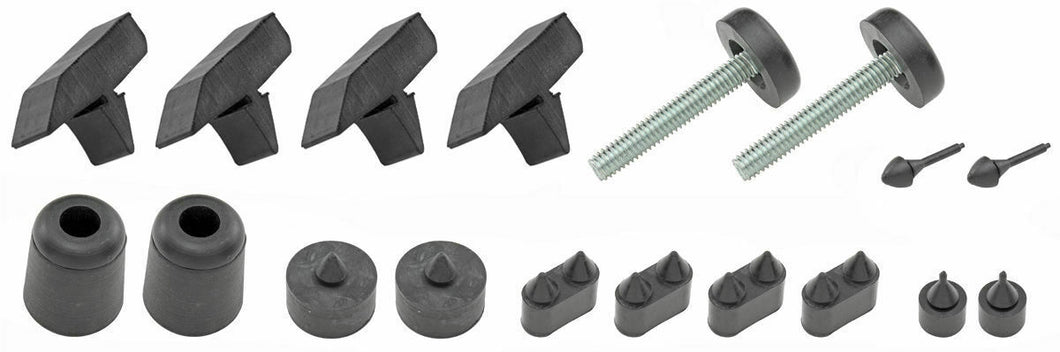 RestoParts Rubber Bumper and Stopper Kit 1971-1972 Pontiac GTO Lemans Tempest