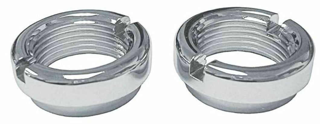 OER Chrome Wiper Transmission Nut Set 1954-1957 Buick and 1954-1956 Cadillac
