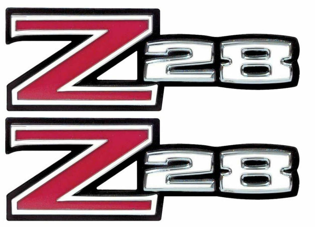 OER Front Fender Emblem Set 1970-1974 Chevrolet Camaro Z28