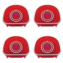 Load image into Gallery viewer, United Pacific 1968 Chevrolet Impala Caprice LED Tail Light SS Trim Set of 4
