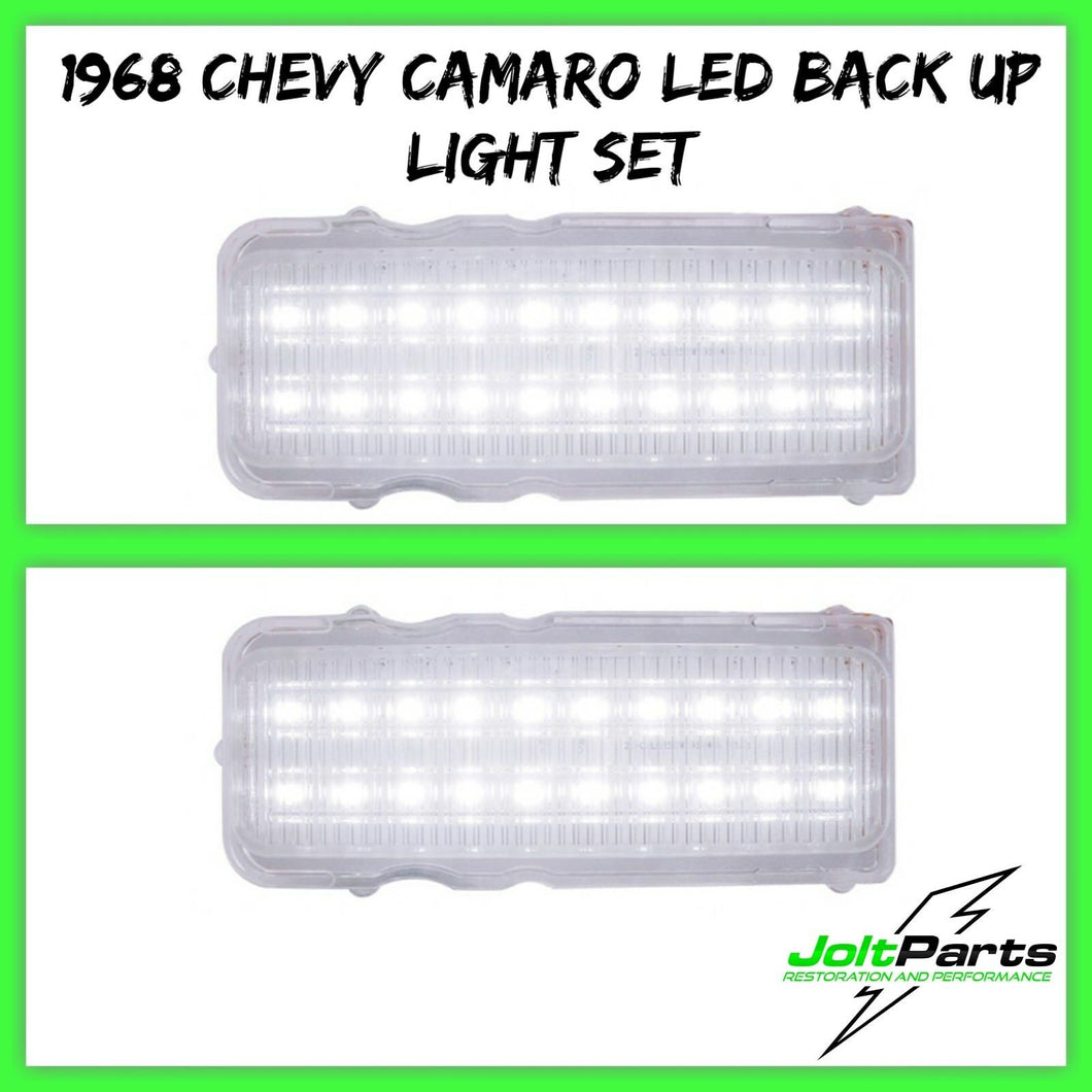 United Pacific CBL6853LED-2 1968 Chevrolet Camaro LED Back Up Light Set