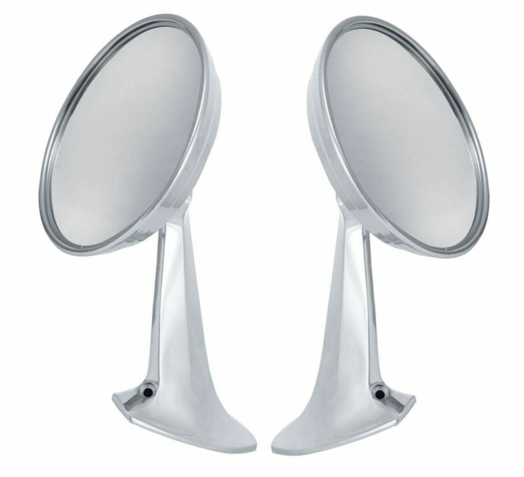 United Pacific GM Licensed Door Mirror Set 1965-1966 Impala Bel Air Caprice