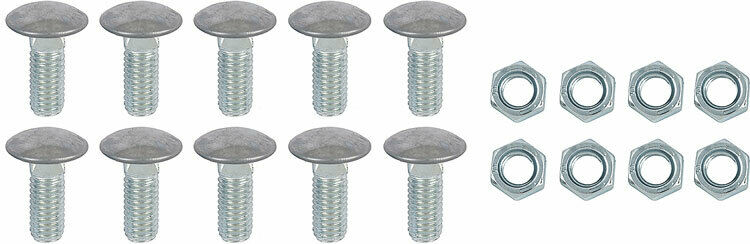 OER 20 Piece Front and Rear Bumper Bolt Set 1967 Chevrolet Camaro