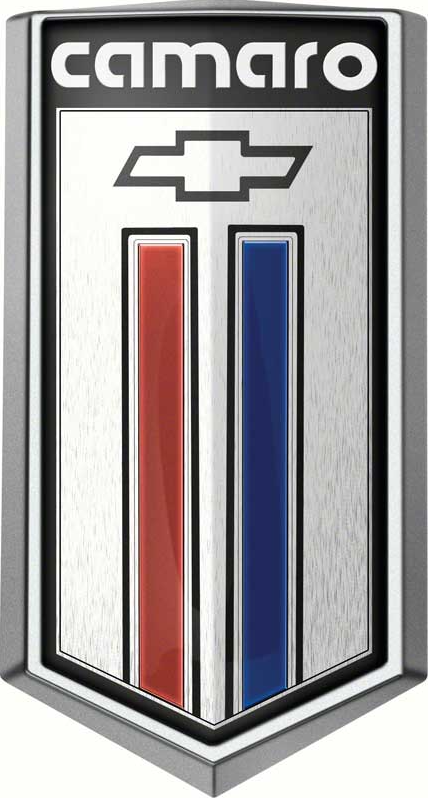 OER Fuel Door Emblem 1980-1981 Chevy Camaro Standard and Berlinetta Models