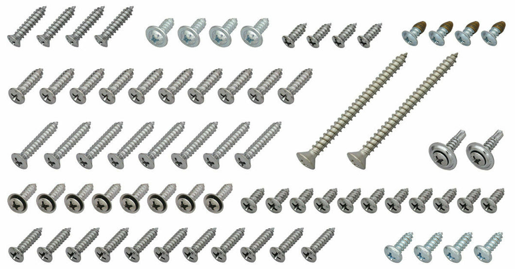 RestoParts Interior Trim Screw Kit 1965 Pontiac GTO Lemans and Tempest