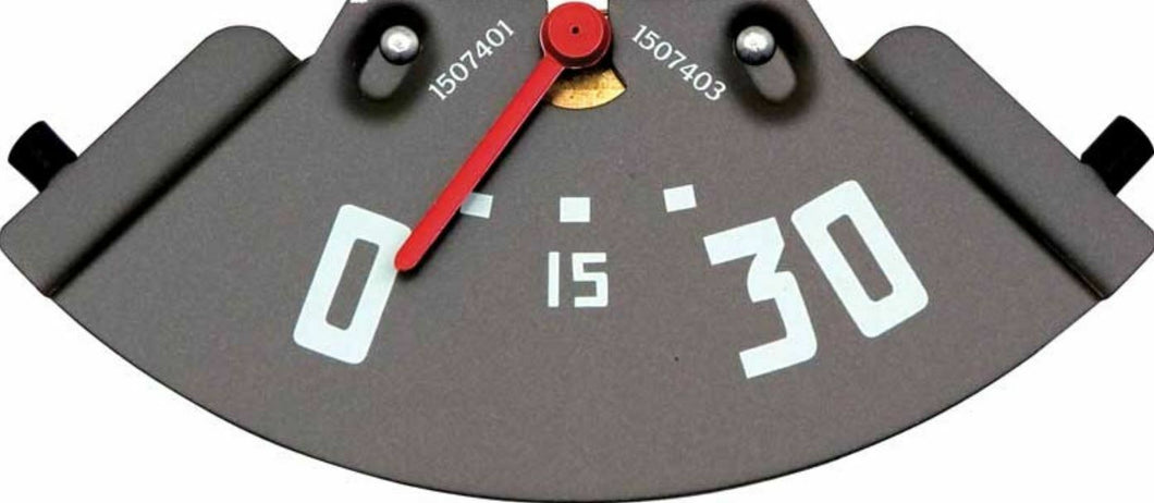 OER Oil Pressure Gauge 0-30 Lbs. With Red Needle 1947-1949 Chevy Pickup Truck