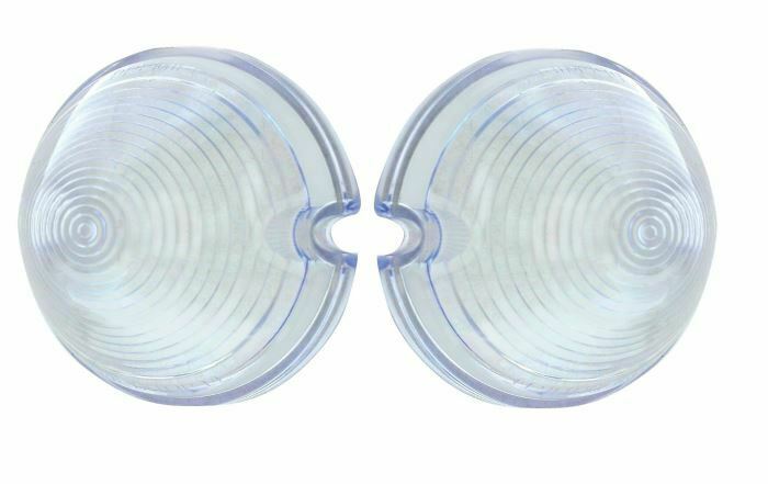 United Pacific Clear Plastic Parking Light Lens Set 1951-1953 GMC Pickup Trucks