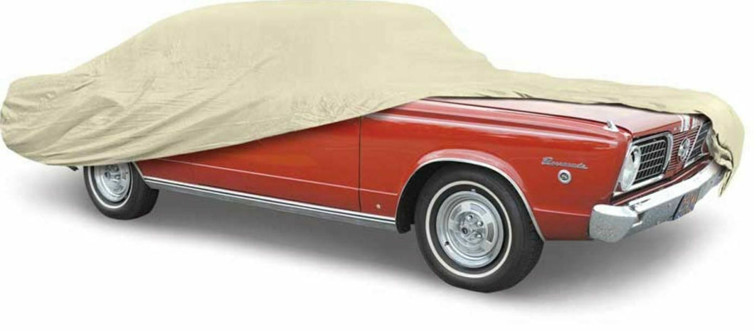 OER Tan Weather Blocker Plus Car Cover 1962-1967 Nova 1960-1962 Lancer/Valiant