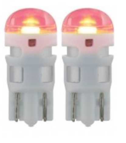 United Pacific High Power Red 194/T10 Bulb 2 Pack Custom Hotrod Musclecar
