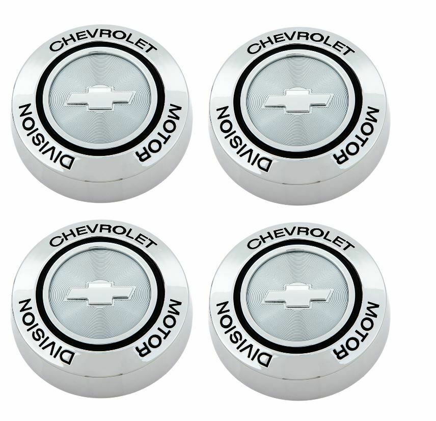 OER Standard Rally Wheel Hub Cap Ornament Set 1967 Camaro 1967-1968 Nova