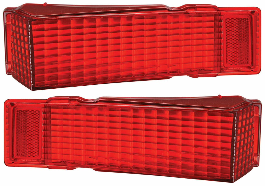 RestoParts Reproduction Tail Lamp Lens Set 1968 Chevy Chevelle