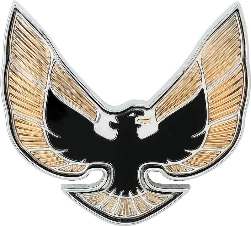 OER CM8550A 1974-1976 Pontiac Firebird Black Front End Panel Bird Emblem