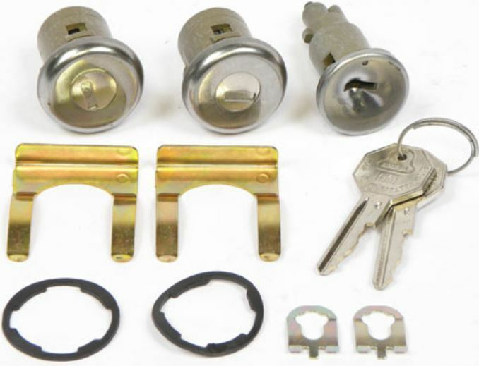 1968 Camaro Firebird Nova Ignition and Door Lock Set With Original Style Key