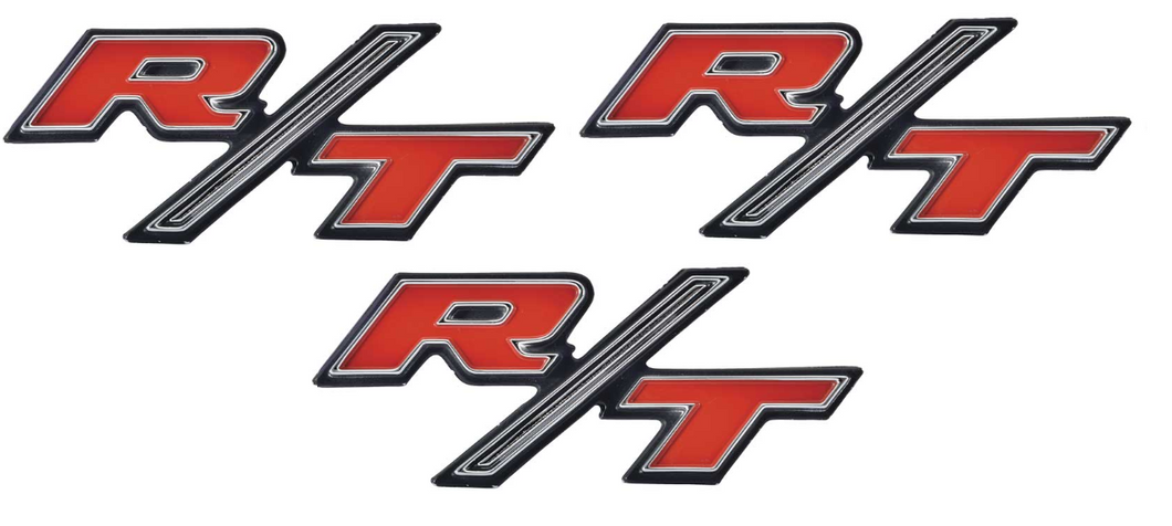 OER Reproduction R/T Fender & Trunk Emblem Set 1970 Dodge Challenger R/T Models