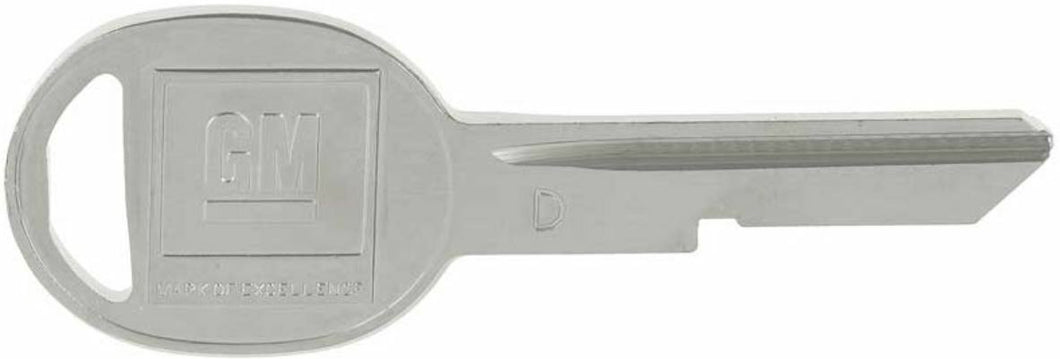 1968-1982 Door Trunk Key Blank 
