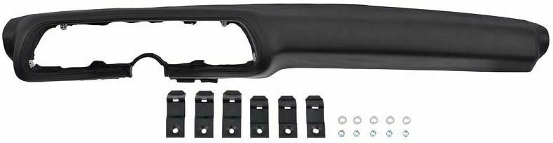 OER Black Vinyl Dash Pad Without A/C 1970-1978 Chevrolet Camaro