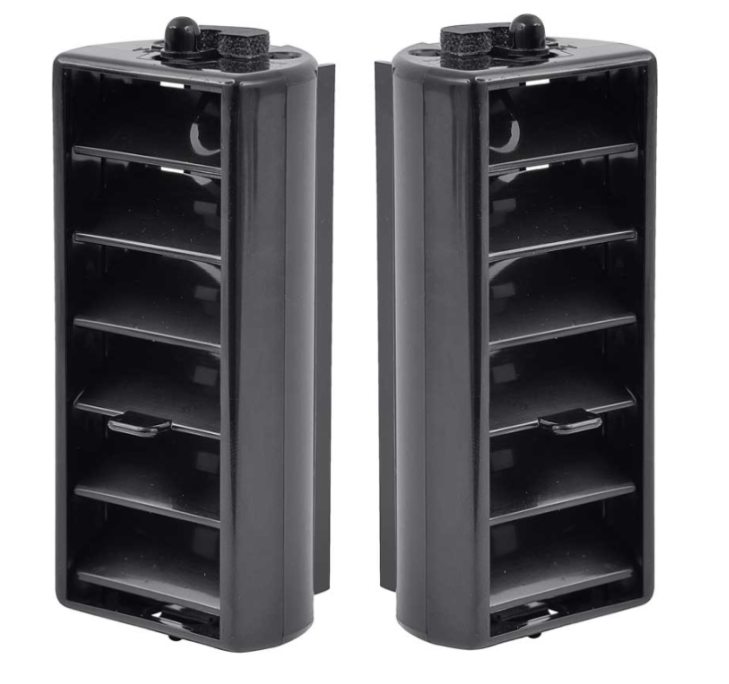 OER Upper/Outer Air Outlet Deflector Set 1982-1992 Chevy Camaro Models