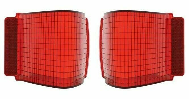 United Pacific Polycarbonate Tail Light Lens Set 1967 Chevy Chevelle Models