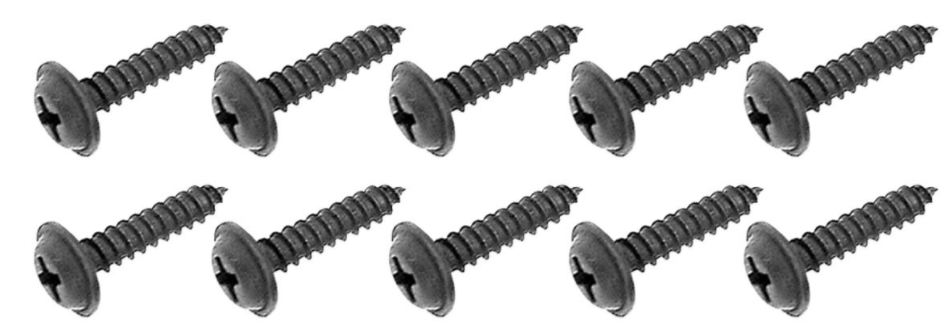 RestoParts Rear Valance Panel Mounting Screw Set 1970-1972 GTO Lemans