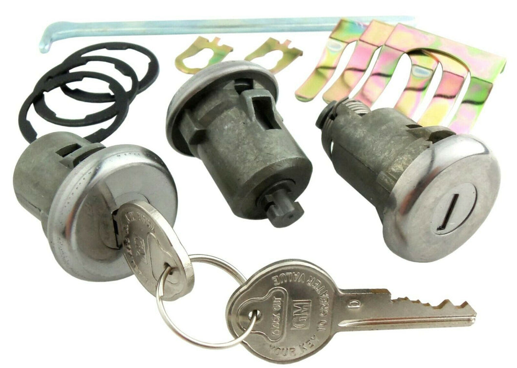 PY Autolock Door and Trunk Lock Set 1966-1967 GTO/Lemans and 1967 Chevelle