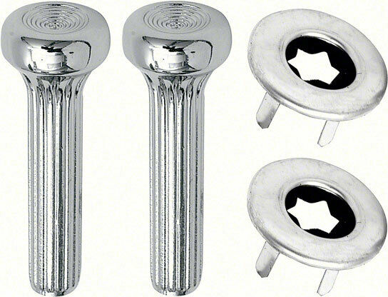 OER Die-cast Door Lock Knob Kit 1968-1972 Pontiac Firebird and Chevy Camaro