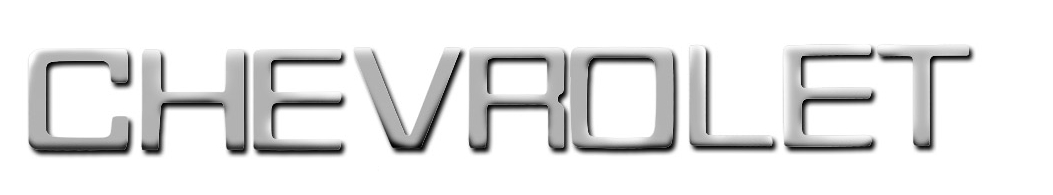 Chrome Tailgate Decal Letters 1981-1987 Chevy Fleetside Pickup Trucks