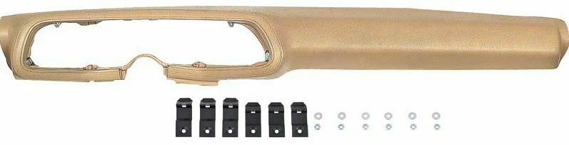OER Camel Tan Urethane Foam Dash Pad Without A/C 1970-1978 Chevrolet Camaro