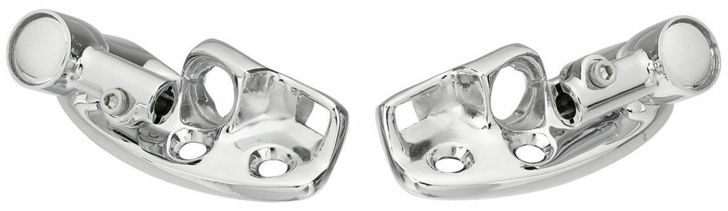 RestoParts Convertible Sunvisor Support Set 1961-1964 Bonneville and Catalina