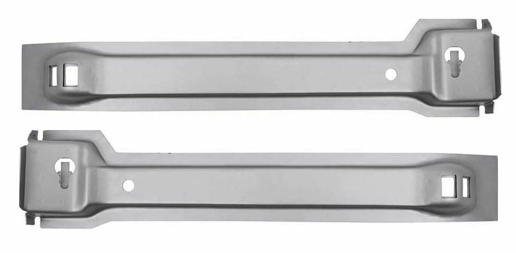 OER Trunk Floor Brace/Fuel Tank Brace Set Weld-Thru Coating 1969 Firebird/Camaro