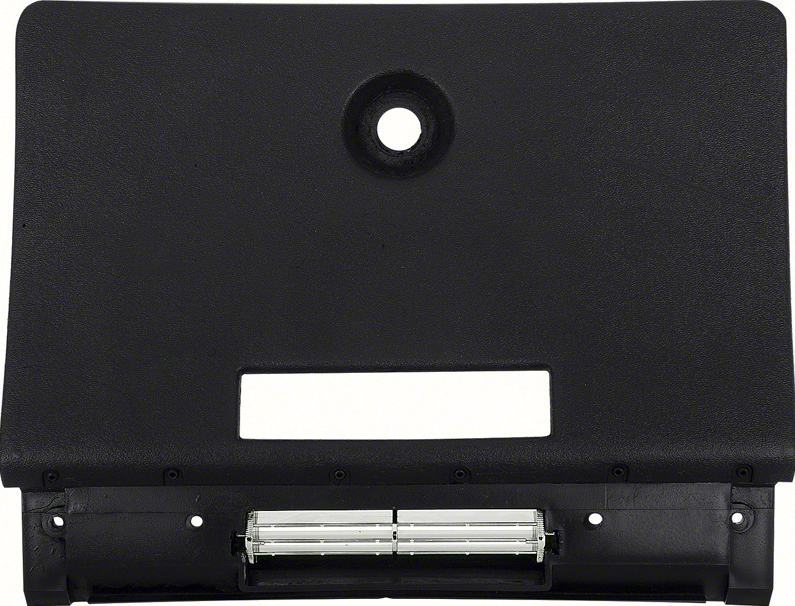 OER Black Glove Box Door Assembly With A/C 1970-1981 Pontiac Firebird/Trans AM