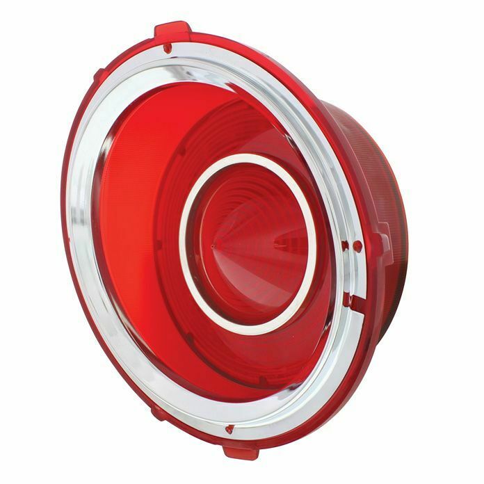 United Pacific Right Hand Passenger Tail Light Lens 1970-1973 Chevy Camaro RS
