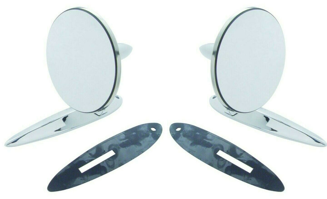 United Pacific Exterior Mirror Belair Set 1955-1957 Chevrolet Bel Air 150 210