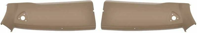 OER Tan T-Top Visor Trim Panel Set 1978-1987 Buick Regal Models
